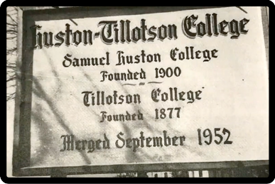 Huston-Tillotson College Merger